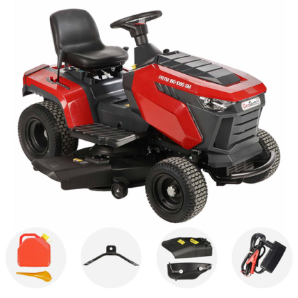 GeoTech-Pro PRTM 180-1080 SM - Tracteur tondeuse - Boîte à vitesses mécanique - Éjection latérale et Mulching