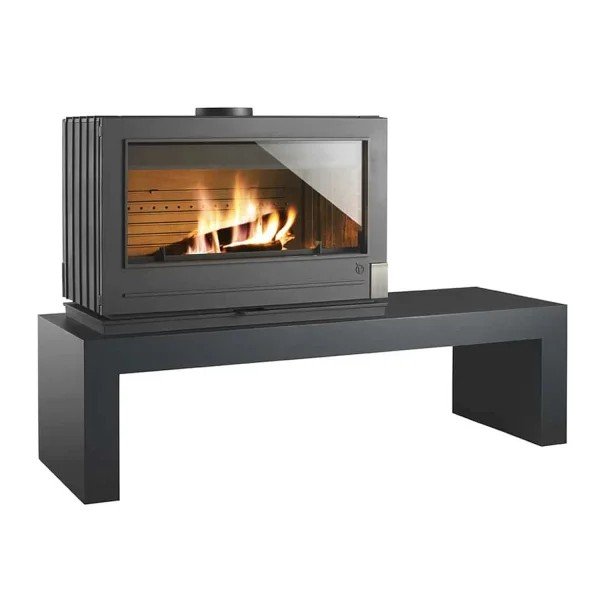 Poêle à bois Invicta Preston 12 kW - Vue 2