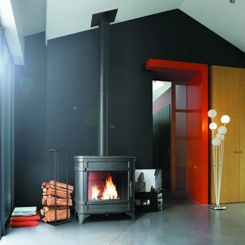 Poêle à bois Invicta Siam 12 kW - Vue 3