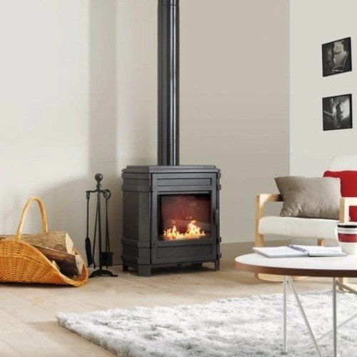 Poêle à bois Invicta Vosges 8 kW - Vue 2