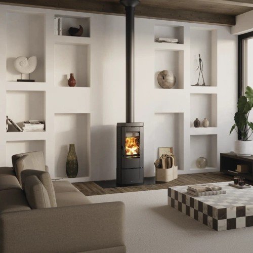 Poêle à bois La Nordica Candy Lean. 165 | 6,6 kW - Vue 4