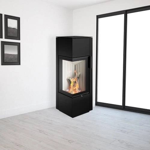 Poêle à bois Spartherm Piko S steel 5,9 kW - Vue 3
