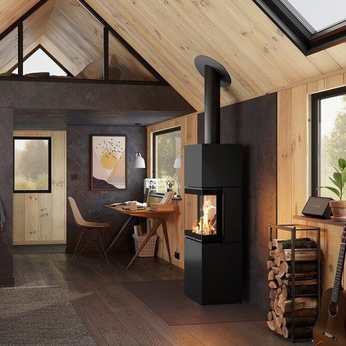 Poêle à bois Spartherm Trico S 6 kW - Vue 2