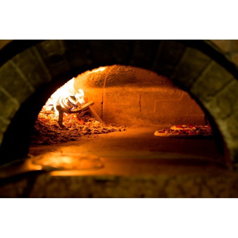Palette de 1st de bois de chauffage pizzeria - sec séchoirs - prêt à l'emploi - mélange feuillus - Vue 2
