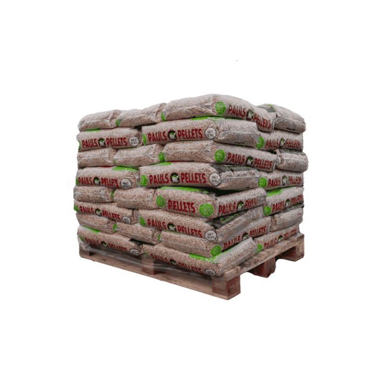 Demi palette de Granulés de bois PAULS Pellets 35 sacs – 525kg
