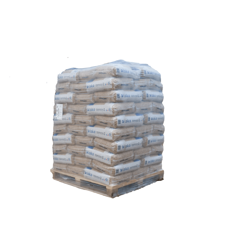 Granulés de bois ISKO - Palette de 70 sacs 1050kg - Vue 4