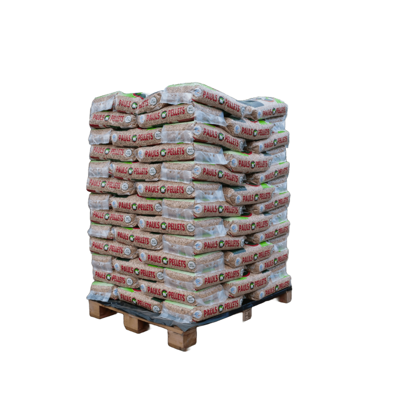 Granulés de bois PAULS Pellets - 104 sacs de 10kg - Vue 1