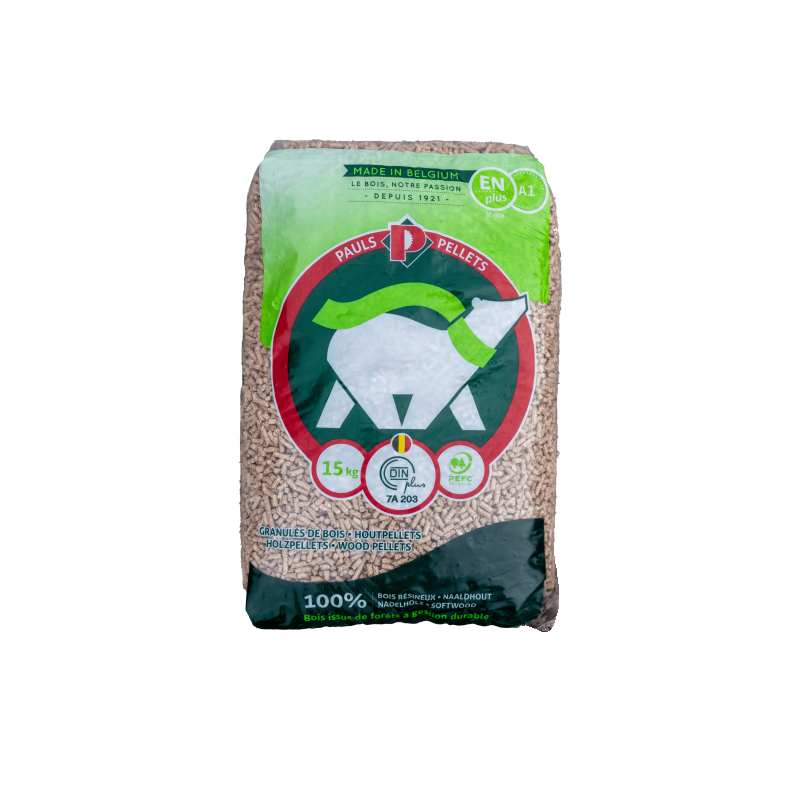 Granulés de bois PAULS Pellets 70 sacs -1050kg - Vue 2